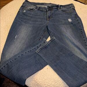 Old Navy Dark Blue Curvy Jeans
